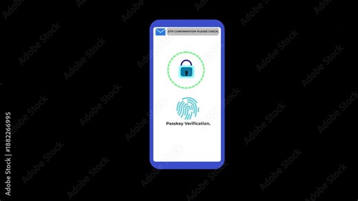 mobile phone with security and biometrics icons, cyberspace and Cyber security concept, Authentication and authorization technology, Data Encryption and Safety Concept. Secure Access, OTP, Element.