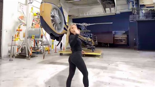 Taking flight in a helicopter