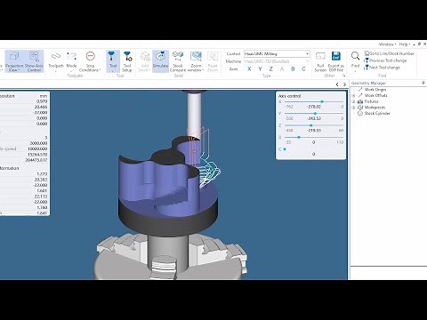 Axis Control in CIMCO Edit 2023