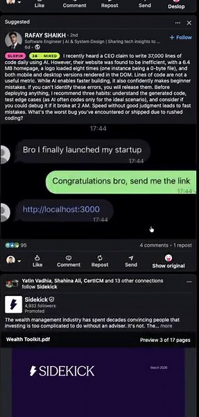 I fixed LinkedIn slop with SlopIn