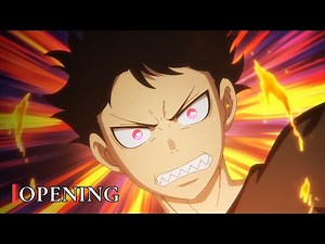 「Creditless」Fire Force SEASON 3 OPENING - Queen Bee『Tsuyobi』4K 60FPS