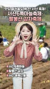 🧄Seosan Festivals Packed with Flavor and Fun!🥔