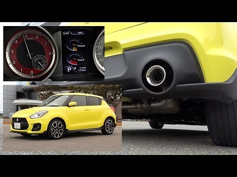スズキ・スイフトスポーツ【排気音】：SUZUKI SWIFT Sport "Exhaust sound" / 2019