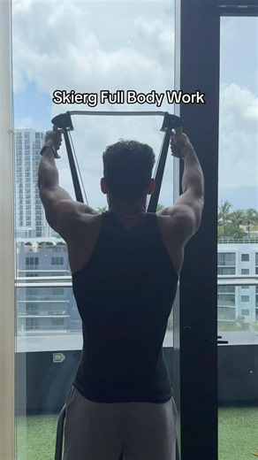 SkiErg Machine Full Body Workout