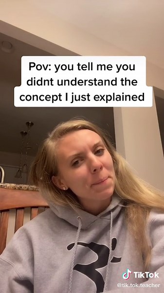 Sounds like a you problem