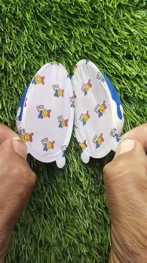 Kinder joy & big siz gems popsicle #shorts #kinderjoy #gems