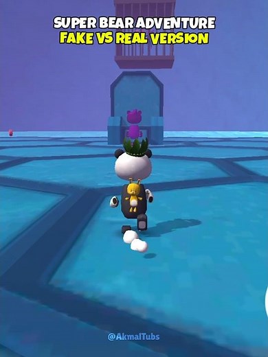 Super Bear Adventure Fake vs Real 😱