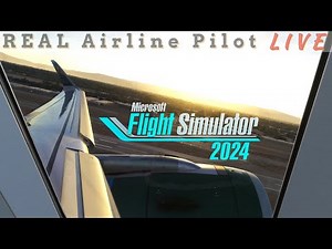 FBW A32NX | First Flight in MSFS 2024 | KPDX - KSJC | Moza AB9 Base #msfs2024 #fbw #airbus #moza