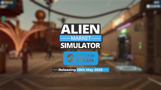 Alien Market Simulator Official Release Date Trailer