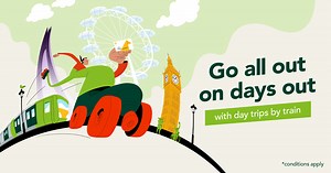 5 comments | Go all out on days out, with day trips by train! Book...