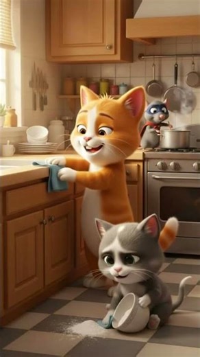 They Turned a Kitchen Disaster into a Masterpiece #teamwork #cooking #shorts