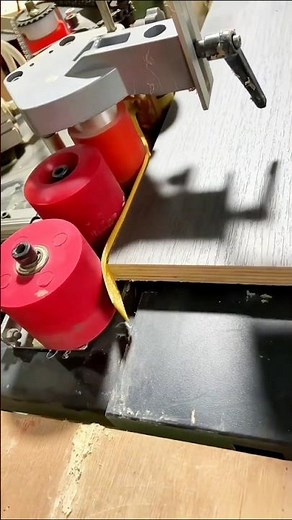 Elastic device for edge#banding machine#install it on the edge banding machine to make the edge#wood
