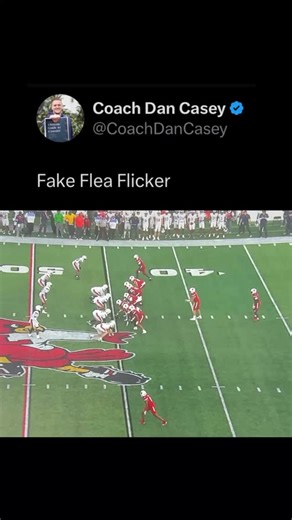 9.6K views · 53 reactions | Fake Flea Flicker | Coach Dan Casey | Facebook