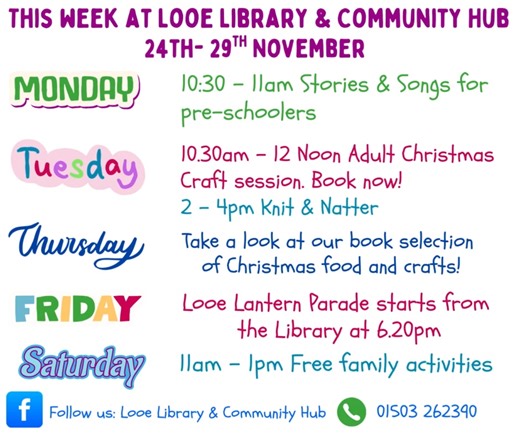 Getting into the Christmas mood at Looe Library! | Looe Library and Community Hub | Facebook