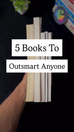 5 Books To Outsmart Anyone 🧠✨ If you understand psychology, strategy, and human behavior, you’ll always stay three steps ahead. 📚 These 5 books will sharpen your thinking, strengthen your influence, and help you read people like a pro. 🚀 👉 Which one are you adding to your reading list first? 📌 Book link below — don’t just scroll, level up your mind! 💬 Comment “SMART” if you’re ready to think differently. Follow Get Books for more powerful book recommendations. #MindsetMastery #PsychologyBo