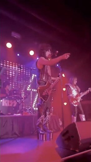 Kiss Nation (Kiss tribute band) performing C'mon And Love Me on the 2025 Kiss Kruise