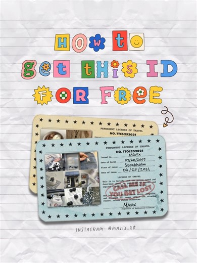 Mavix on Instagram: "Hiiiiiiii friends 👋 If you've been looking for a id generator online. Then here's a tutorial for you on how to create this popular "Call me if you get lost" ID Card online! 💬 Drop a comment if you have any questions — I’ll be happy to help ❤️ ✨ Follow for more tutorials! . . . . Tags: #idcard #id #idgenerator #canva #canvahacks #howto #tutorials #corkboardwallpaper #freebie #freetemplates #canvatemplates #canvatemplate #digitalscrapbooking #scrapbookdigital"