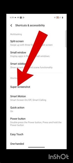 How To Enable 3 Finger Screenshot | Android Me Three Finger Screenshot Kaise Enable Kare #shortvideo
