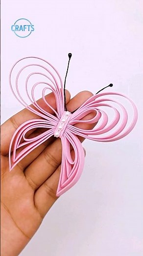 DIY Butterfly Craft 🦋 Creating Beautiful Butterflies with EVA Foam Sheets#handmade #butterfly #craft