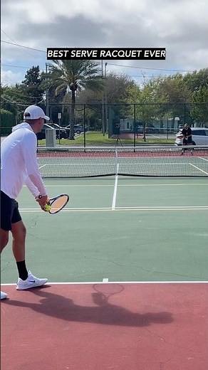 Babolat PD+ is the Best Serve Racquet