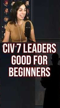 Who is the best leader for new civ 7 players? Join on twitch to get in on these convos! #civ7