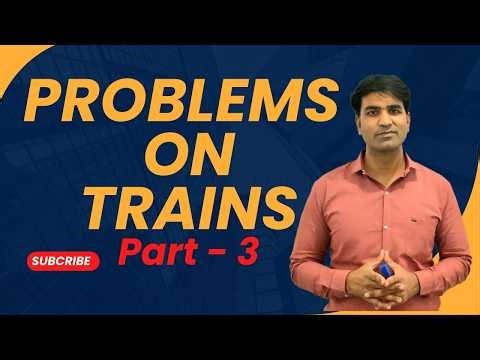Problems on Trains | Part-3 | #Aptitude by Nitin sir | #Campus_Drive | #maths #time_speed_distance
