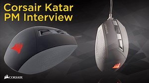 We sat down with our new mouse and keyboard product manager to talk about KATAR, the latest mouse in the Corsair Gaming arsenal. Learn more at corsair.com/katar | CORSAIR