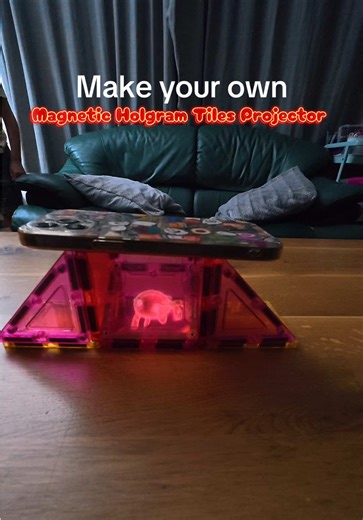 Create Your Own Magnetic Hologram Projector