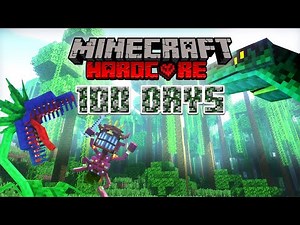 I Survived 100 Days In The Amazon Rainforest On Minecraft... Here's What Happened