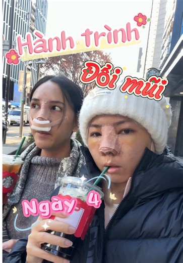 Hành Trình Đổi Mũi Của Nhã Din Tại Hàn Quốc