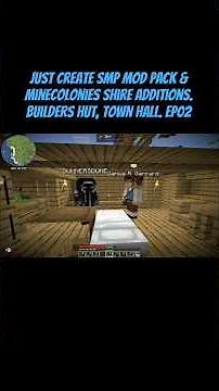 Just Create SMP Mod Pack & #minecolonies Shire Additions. Ep02.#dunnersduke #minecraft #gaming