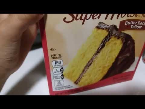 How to make a Betty Crocker Butter Recipe Yellow cake.