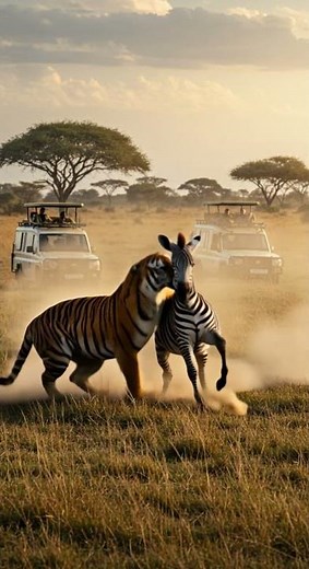 LEOPARD VS. ZEBRA! The Epic Battle for Survival! 💥