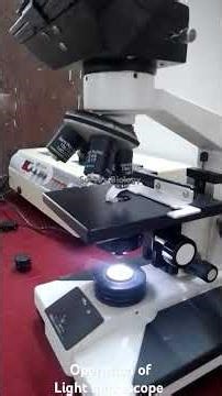 light microscope, Bsc botany 1st sem major 1.2