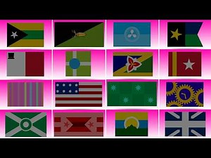 Official Flag Band: Custom Country Flags Compilation | Fictional & Alternate Flags
