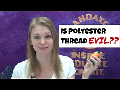 Is Polyester Thread Bad For Quilting? Great Quilting Debate with Leah Day Podcast #38