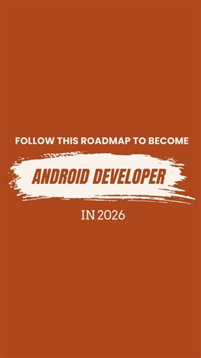 Sammunat LLC on Instagram: "Want to become an Android Developer in 2026? 📱🚀 Follow this complete Android development roadmap and learn Java/Kotlin, Android Studio, Jetpack, UI/UX, APIs, Firebase, performance, and app deployment step by step. 📌 Save this post for later Follow + Comment “Roadmap” if you want complete resources + a detailed learning roadmap — I’ll send it straight to your DM. Make sure to follow us to get the DM. . . . . Disclaimer: This content is created solely for educational