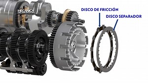 1.9M views · 59K reactions | El embrague es la pieza encargada de separar o unir el giro del motor a la transmisión de la rueda trasera | Mecanica de la Moto | Facebook