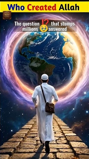 The question ❓ That Stumps Millions: Who Created Allah? #shorts #allah #creator