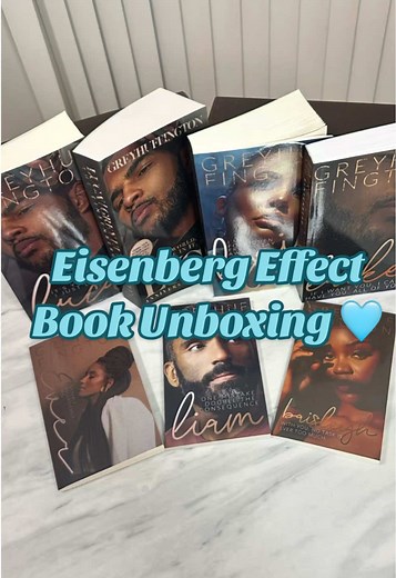 Eisenberg Effect Book Haul and Unboxing Experience