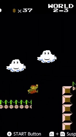 Super Mario Bros. The Lost Levels - 2-3 Speedrun