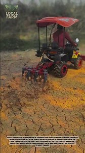 Mini Tractor Power: Revolutionizing Small-Scale Farming with This Incredible Planter!
