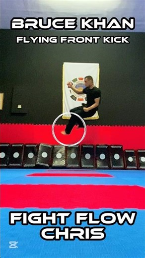 Bruce Khan Flying Front Kick