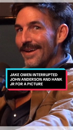 Andrew Pope on Instagram: "jake owen interrupted his own conversation for a picture with john anderson and hank jr. full episode out now on youtube and apple podcasts. #PickinItOut #jakeowen #johnanderson #hankjr #dreamstodream"
