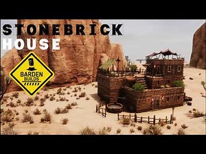Conan Exiles: Stonebrick House (Speed Build/ No Mods)