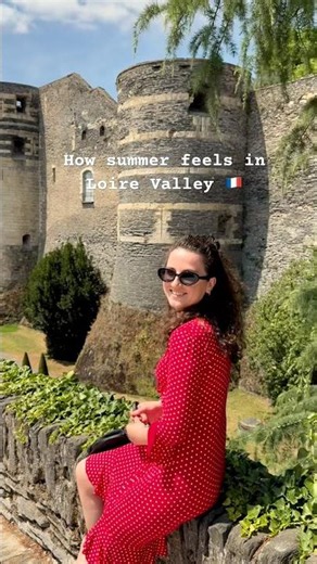 How summer feels in the Loire Valley 🇫🇷 #france #francetravel #summertrip #discoverfrance