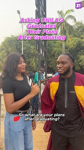 110K views · 4.2K reactions | We asked a couple of newly graduated students from UNILAG about their plans after school. #zikokomag #graduate #unilag | Zikoko | Facebook