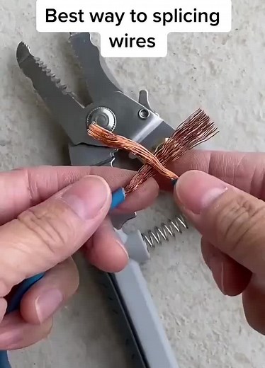 Best way to splicing wires #usefull #tips #tricks #tipsandtricks