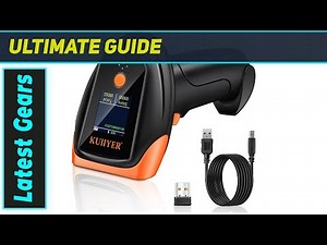 KUIIYER Bluetooth Barcode Scanner: The Smartest Wireless 2D QR 1D Solution!