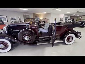 Startup Video - 1931 Cadillac V16 452A All Weather Phaeton!